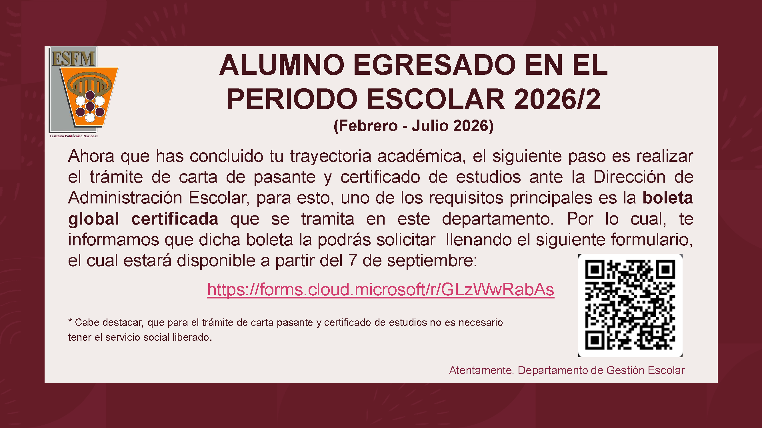 egresados