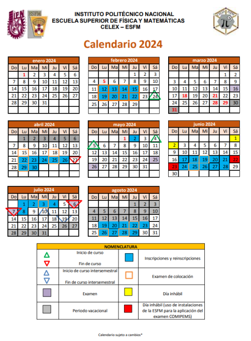 calendario