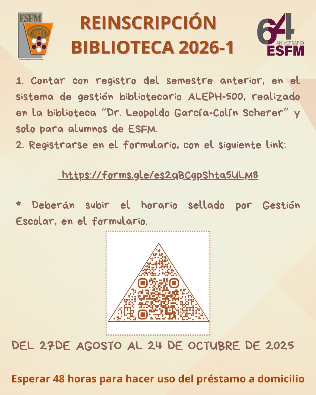 reinscripción
